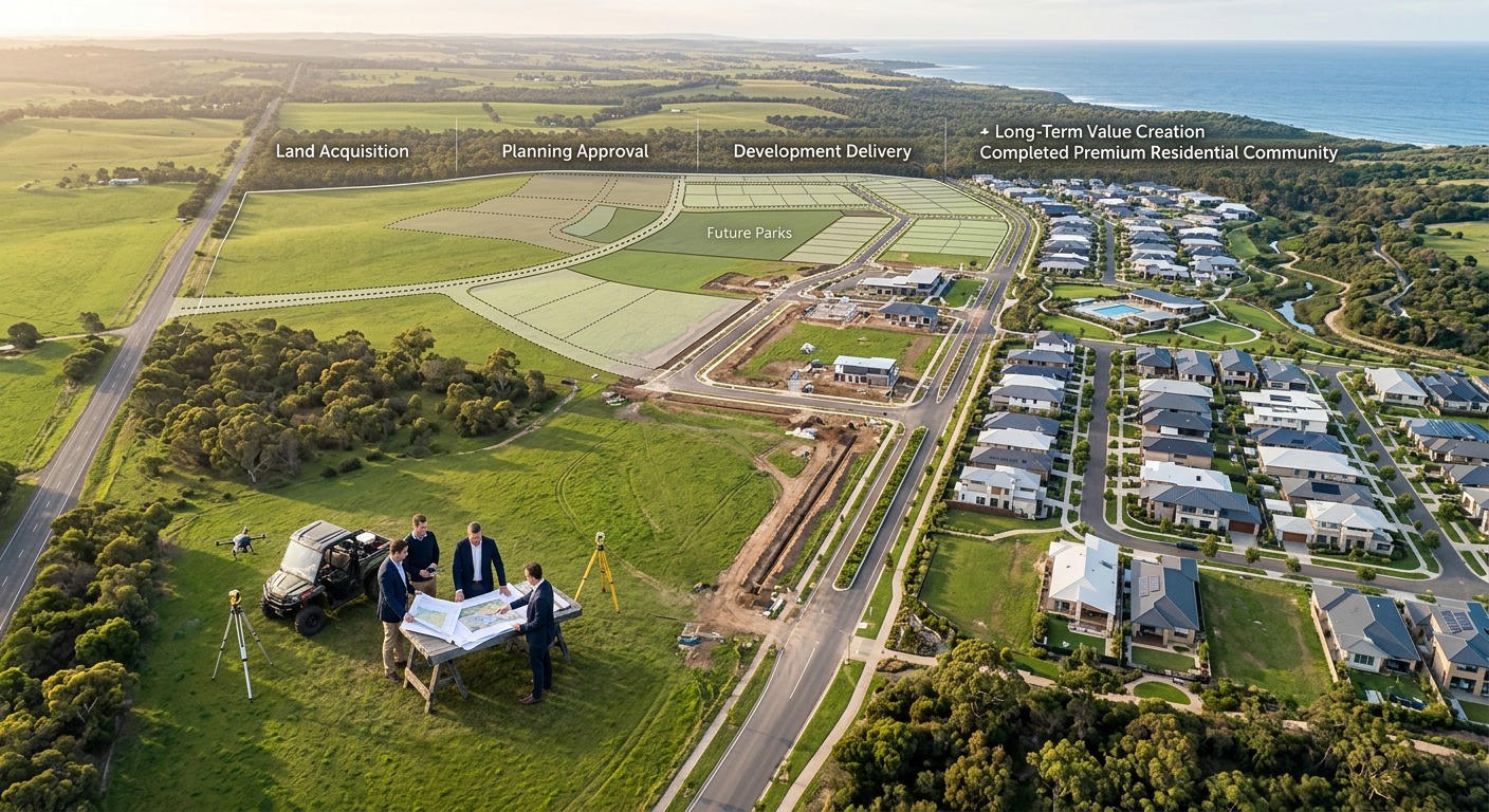 Land, expertise and capital &mdash; the Countrydale model